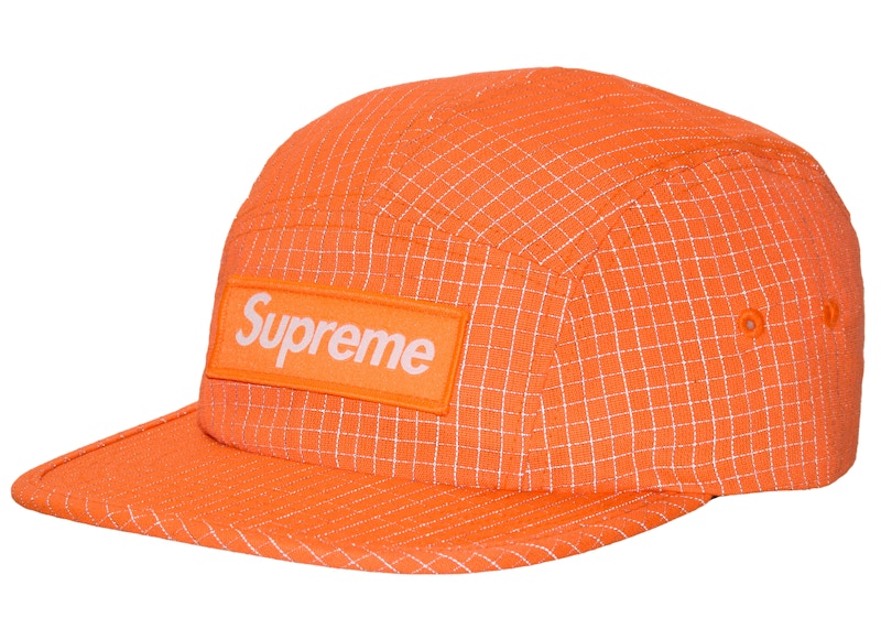 Supreme Reflective Ripstop Camp Cap (SS24) Orange