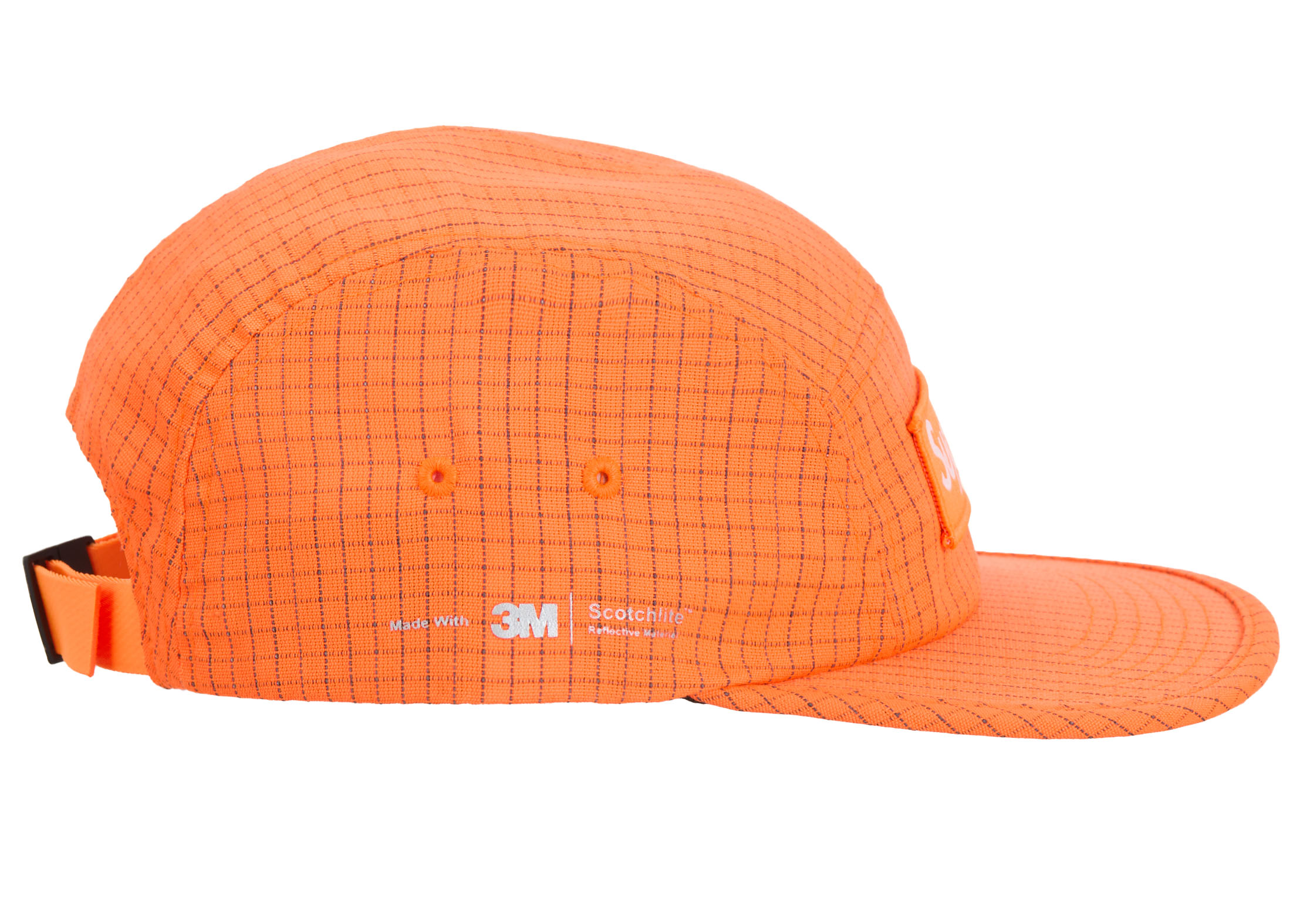 Supreme Reflective Ripstop Camp Cap (SS24) Orange