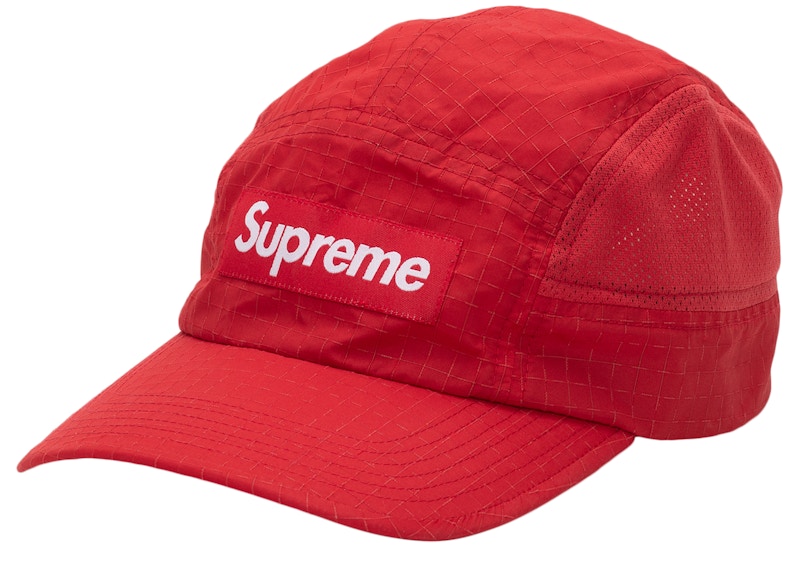 supreme reflective ripstop camp cap