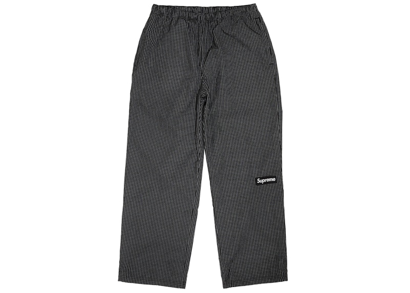 Supreme Reflective Ripstop Track Pant Black Men's - SS25 - US Supreme Reflective Ripstop Track Pant Black Men's - SS25 - US
