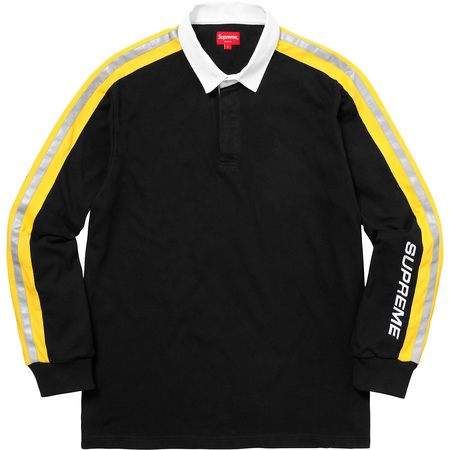 SALE／101%OFF】 Supreme Reflective Sleeve Stripe Rugby 