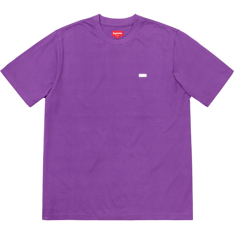 Supreme Reflective Small Box Tee Violet