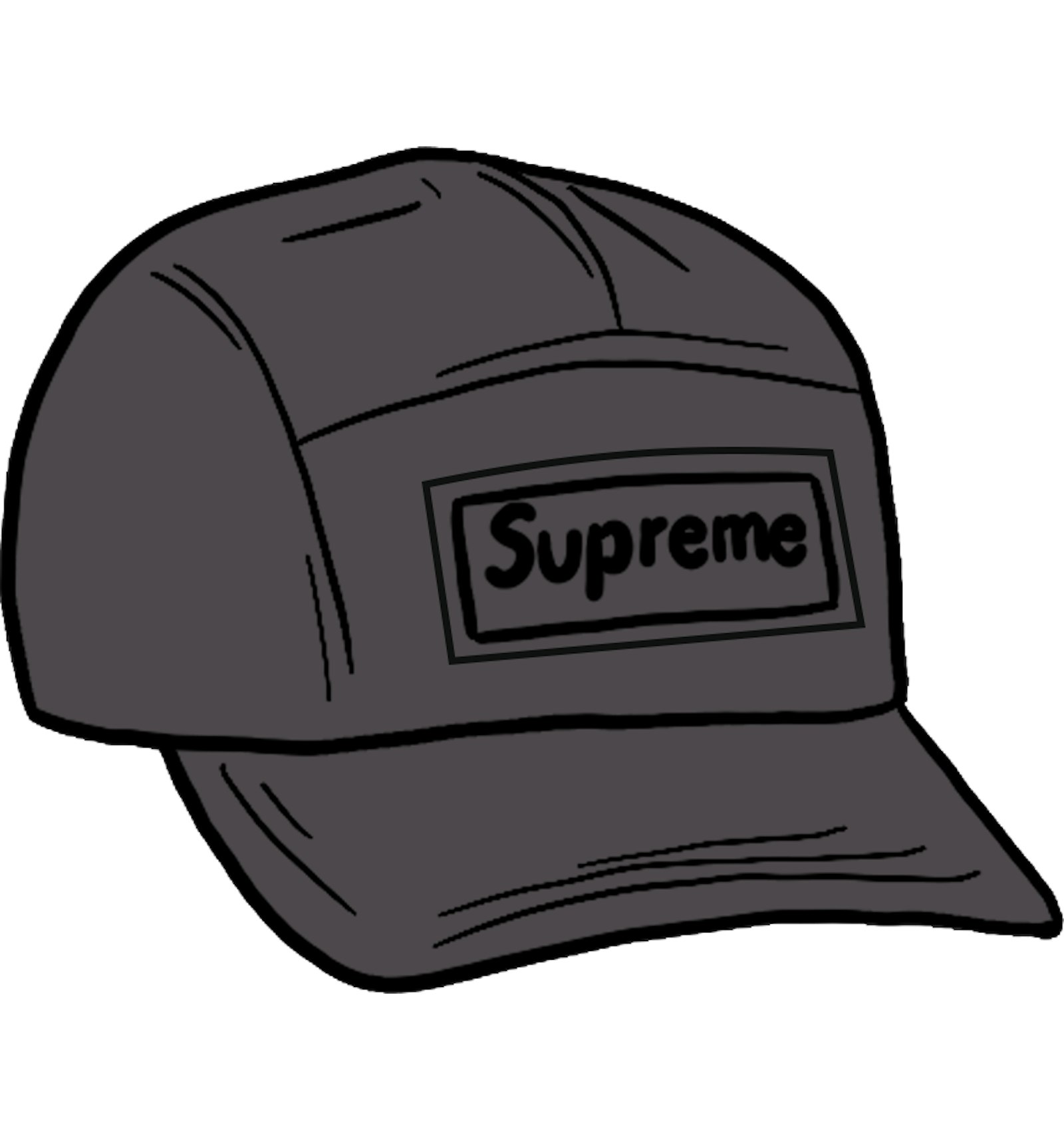 Supreme Reflective Speckled Camp Cap Black