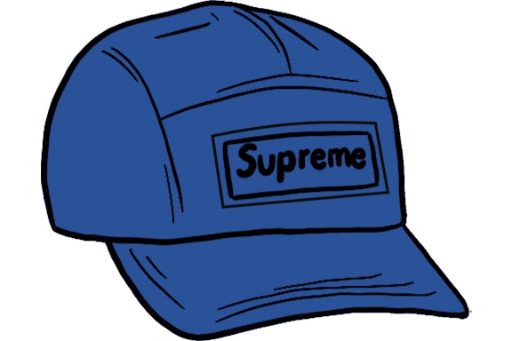 Supreme Reflective Speckled Camp Cap Royal