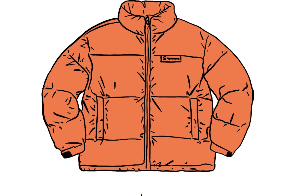 Supreme reflective speckled down jacket black Clearance