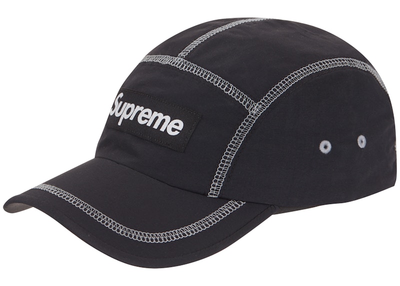 Supreme Reflective Stitch Camp Cap Black - SS23 - US