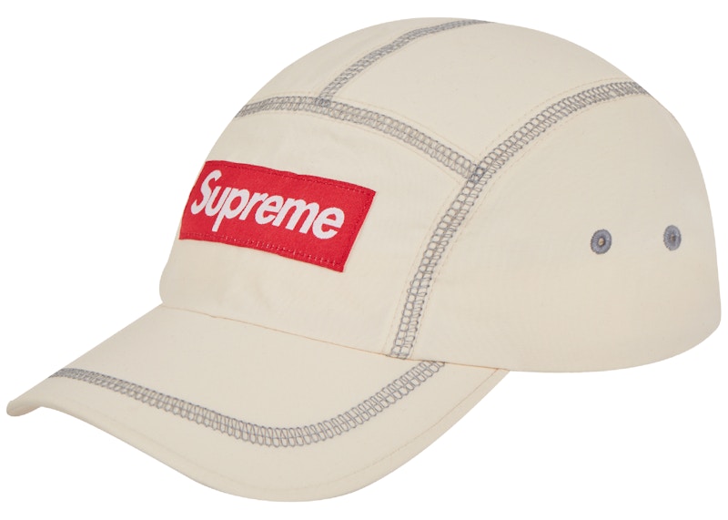 Supreme Reflective Stitch Camp Cap Natural - SS23 - JP