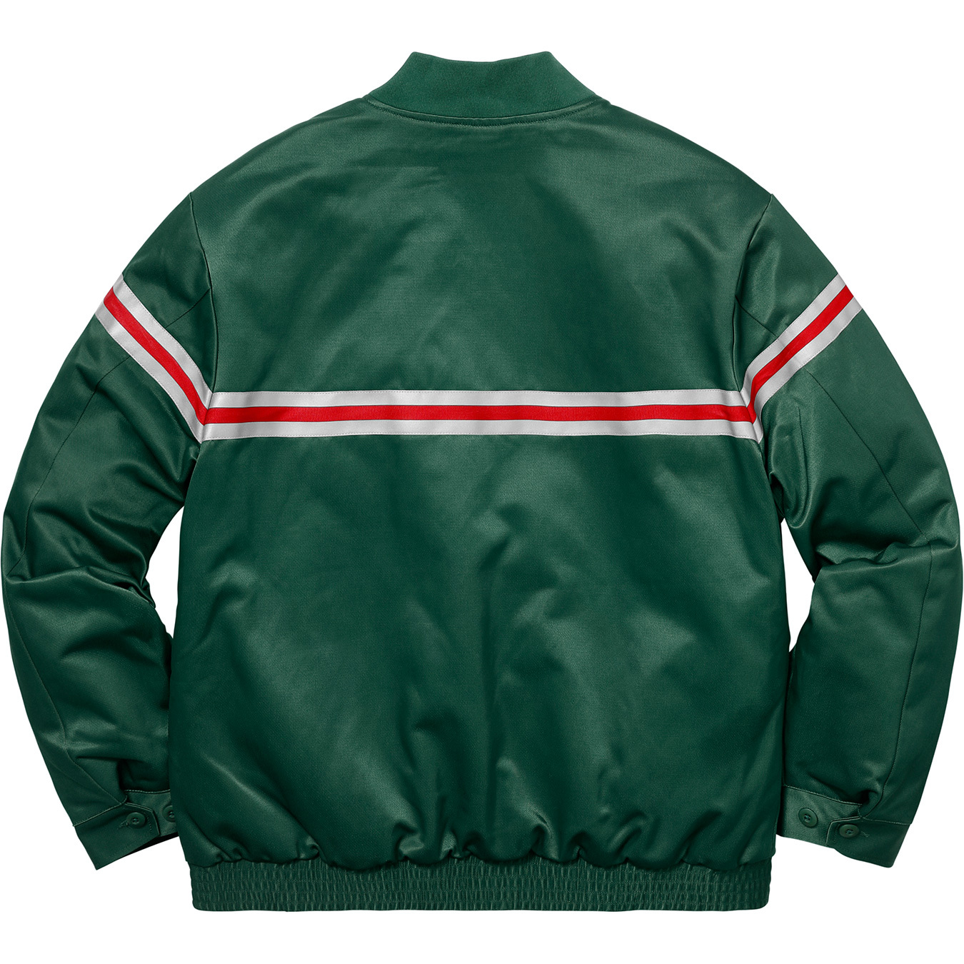 Supreme Reflective Stripe Work Jacket Dark Green Men's - SS18 - US