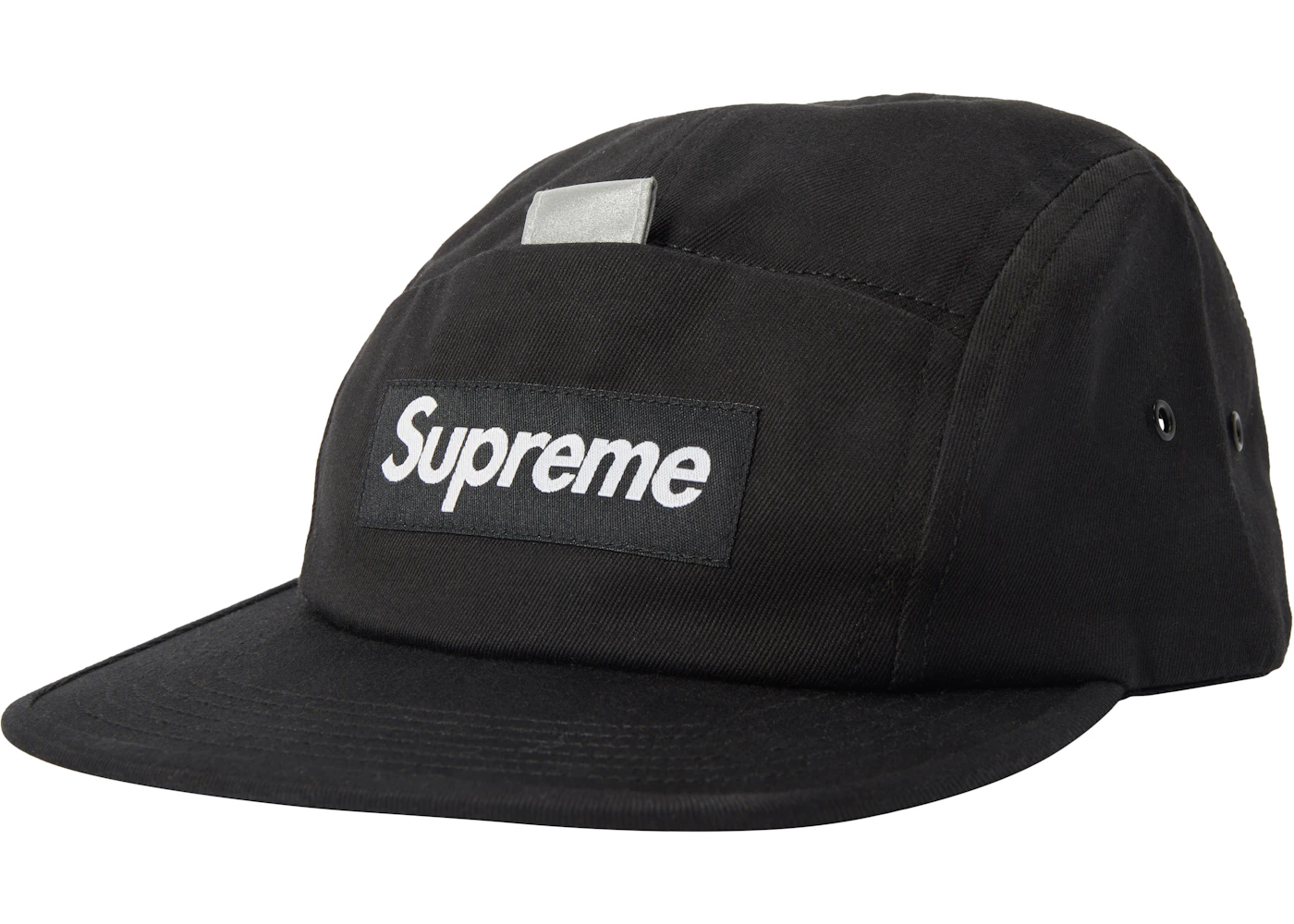 Supreme black reflective hat Clearance