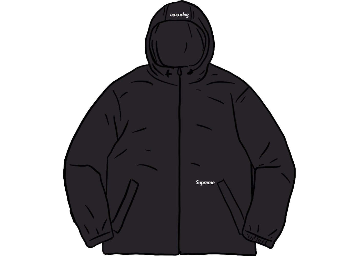 Supreme reflective windbreaker Outlet