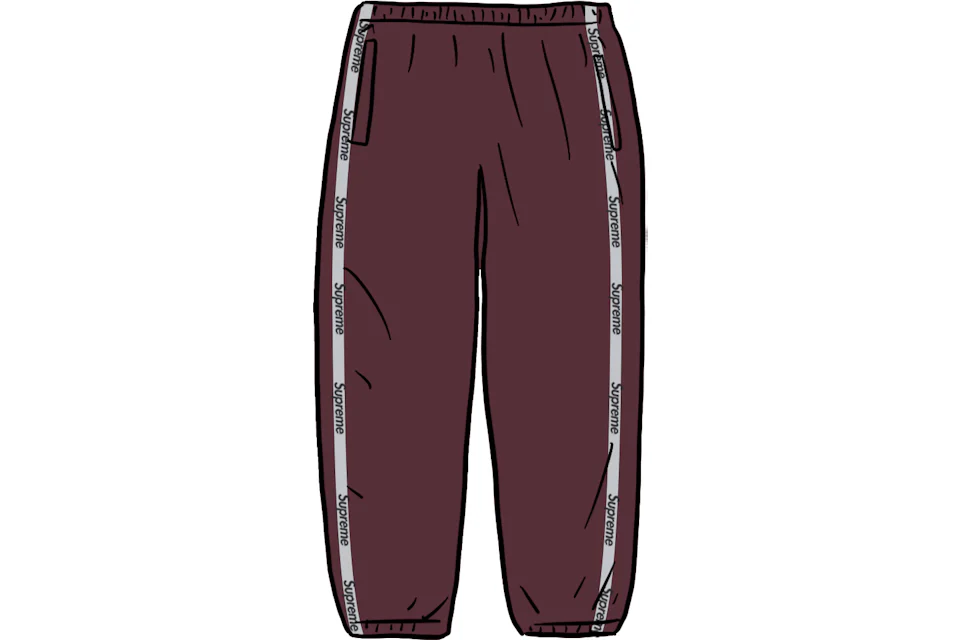 Purple online reflective pants