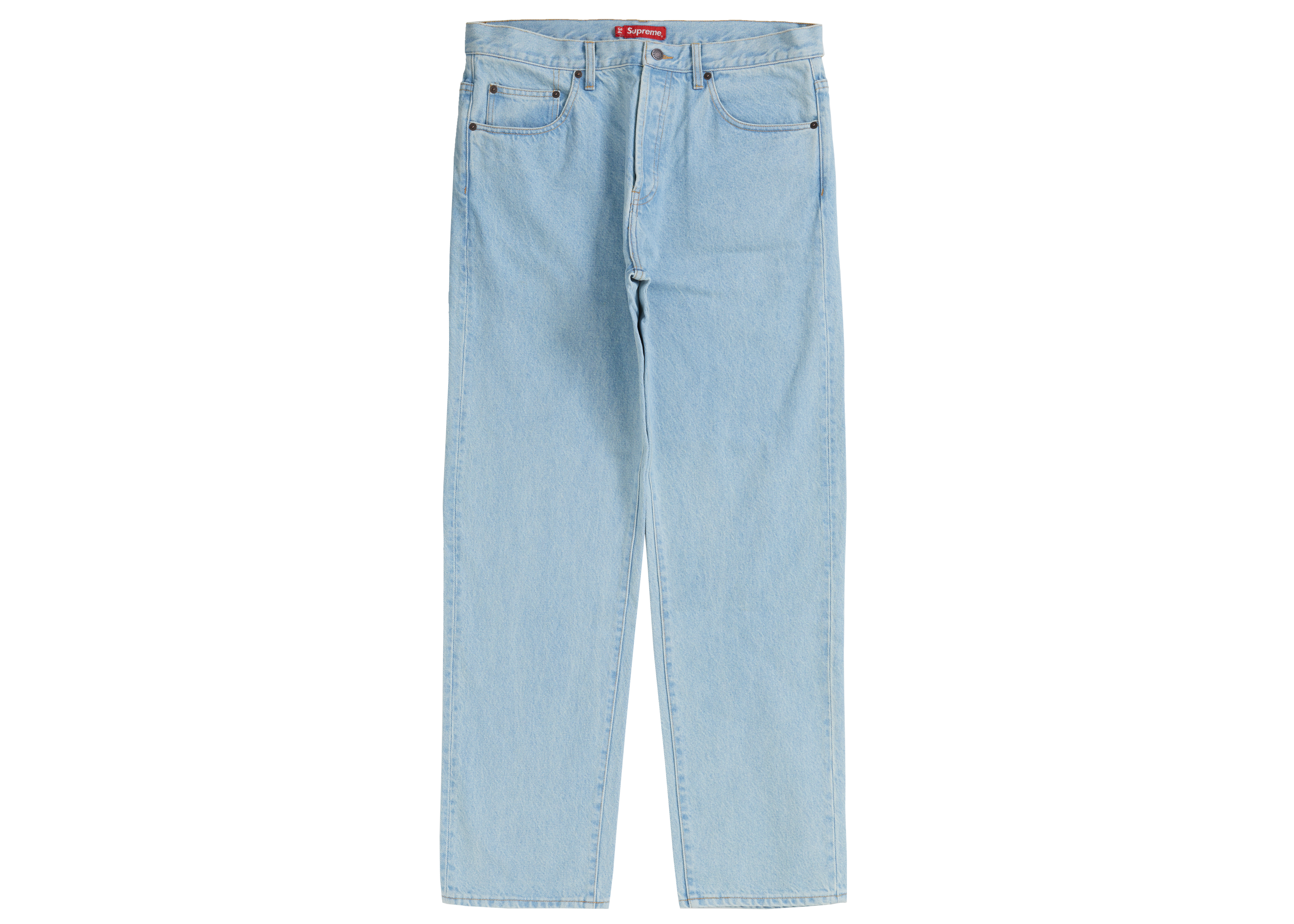 Supreme Regular Jean (FW20) Washed Blue Men's - FW20 - US