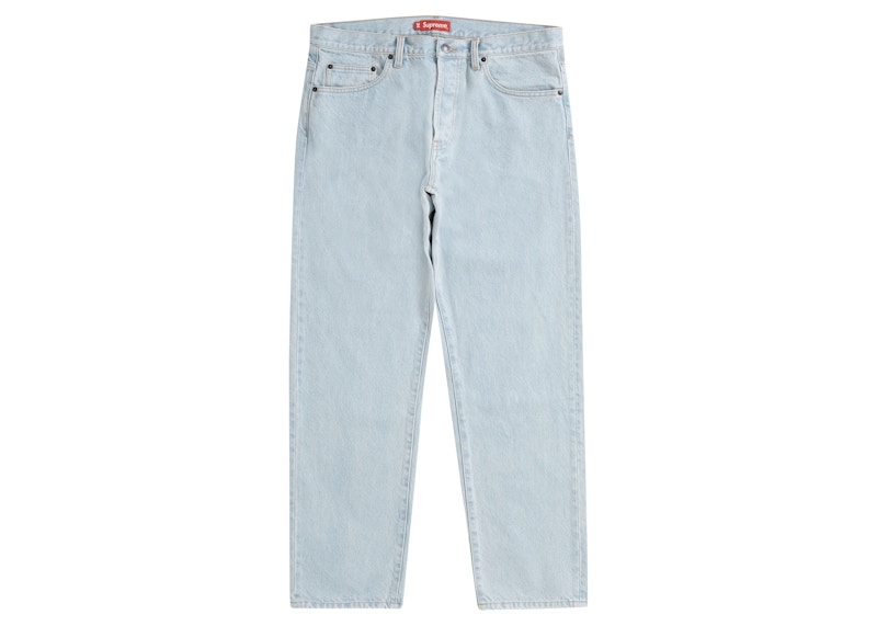 Supreme Regular Jean Washed Blue