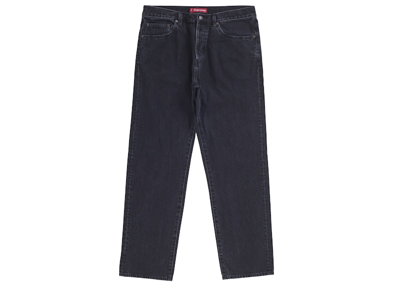 Pre-owned Supreme Men's  Regular Jean (fw25) In Black