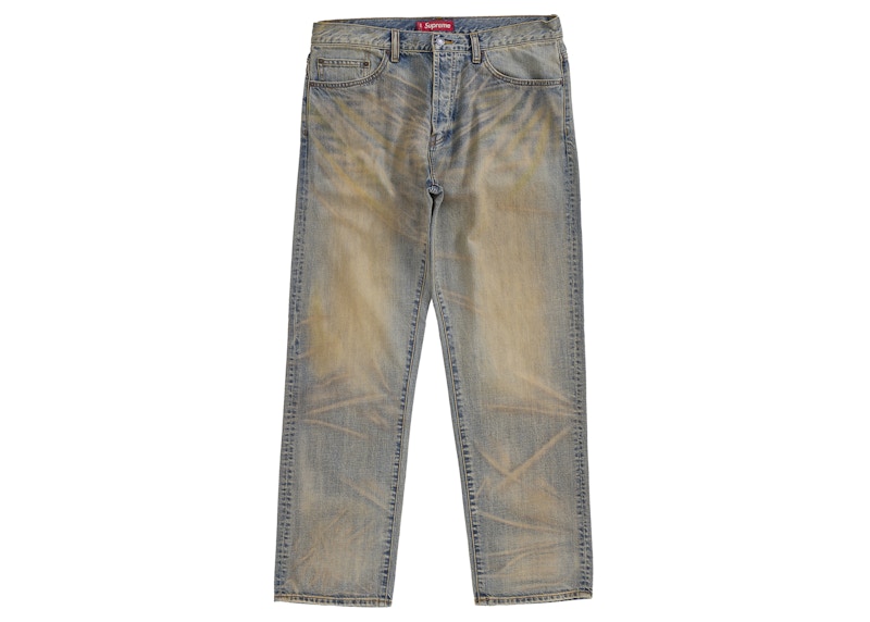パンツ Supreme Regular Jean (25FW)Washed Indigo Supreme Regular Jean (FW25) Indigo Men's - FW25 - US