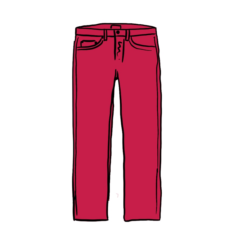 Supreme Regular Jean (SS21) Magenta