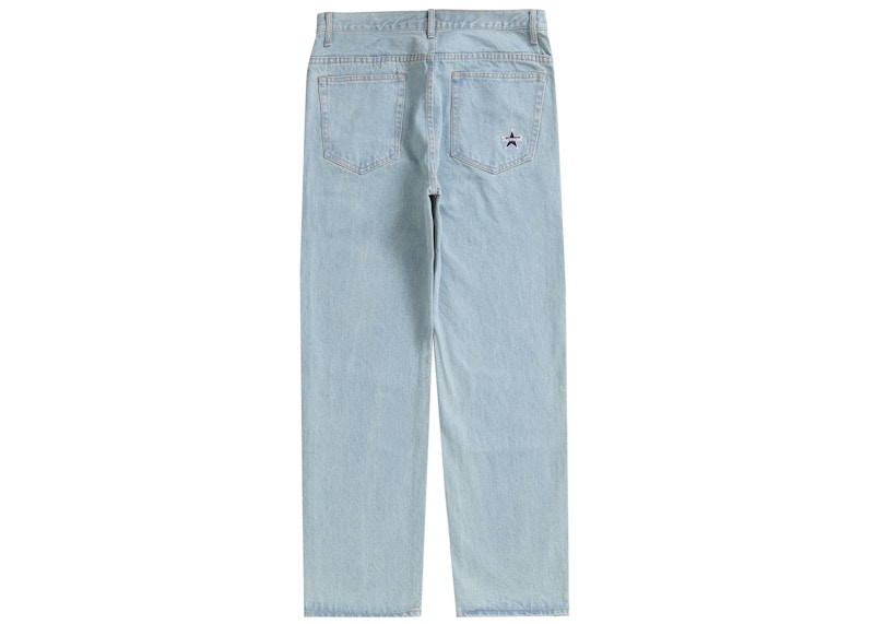 Supreme Regular Jean Washed Blue