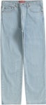 NWT Supreme Multi Type Jacquard Logo Denim Jeans Blue Men's