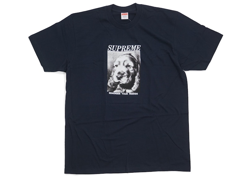 Supreme Remember Tee Navy S - Tシャツ(半袖/袖なし)