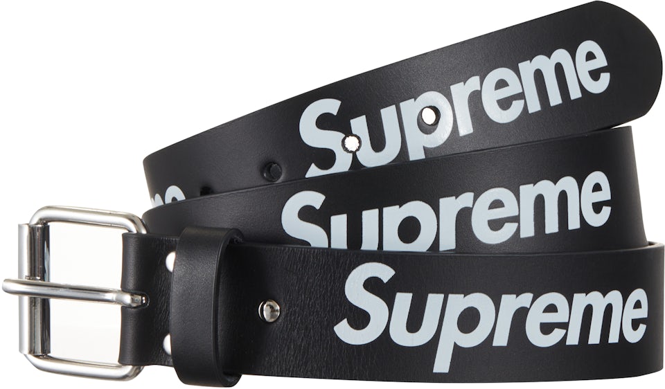 black supreme belt