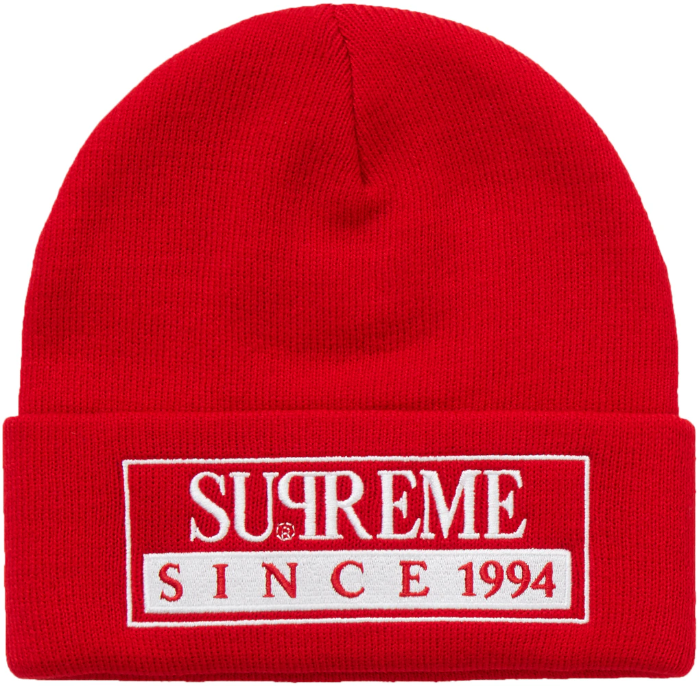 Supreme Reserved Beanie Red - SS20 - US