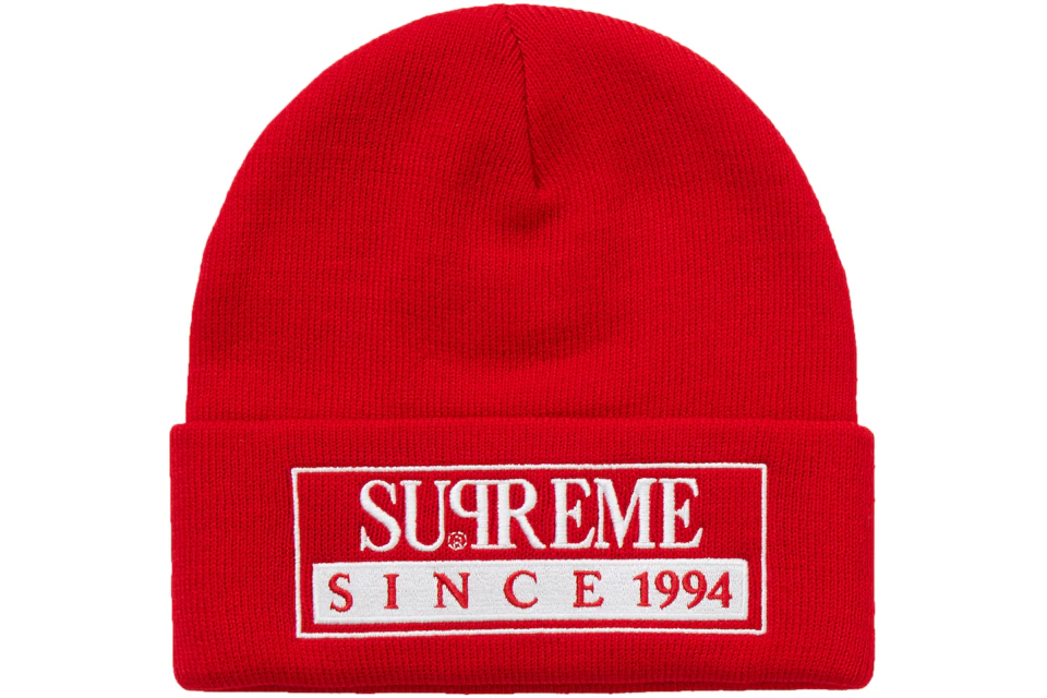 Supreme Reserved Beanie Red