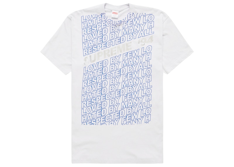 Supreme Pound Tee White Men's - FW23 - US