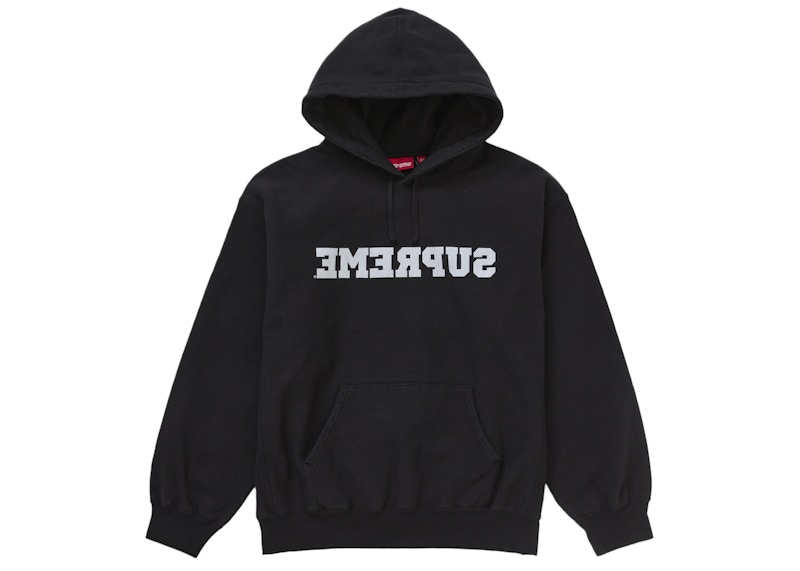 Supreme Reverse Hooded Sweatshirt (SS25) Black メンズ - SS25