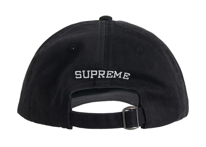 Supreme Reverse Logo 6-Panel Black - FW21 - GB