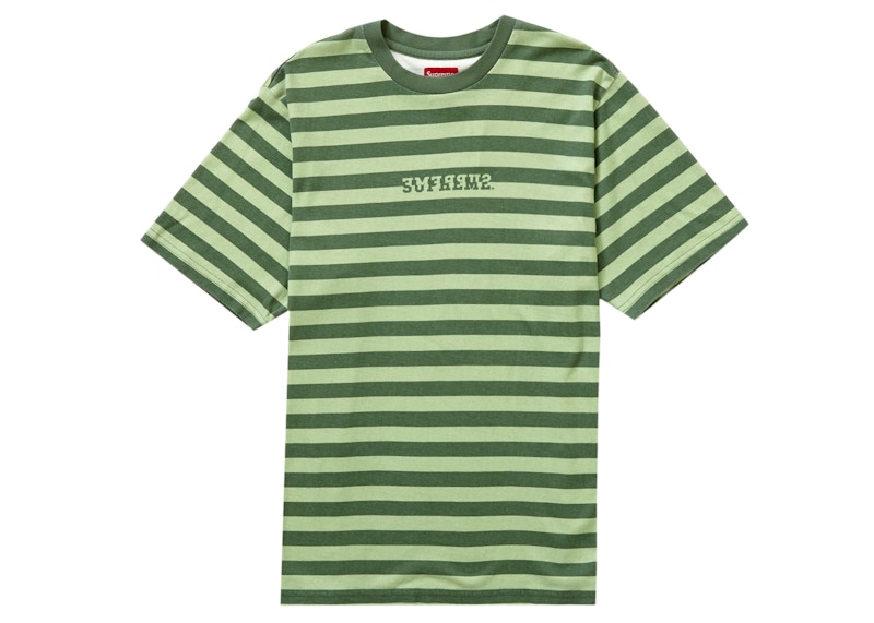 Supreme Reverse Stripe S/S Top Green 男士- SS22 - TW