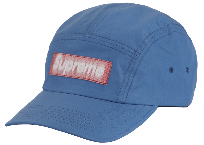 reversed label camp cap