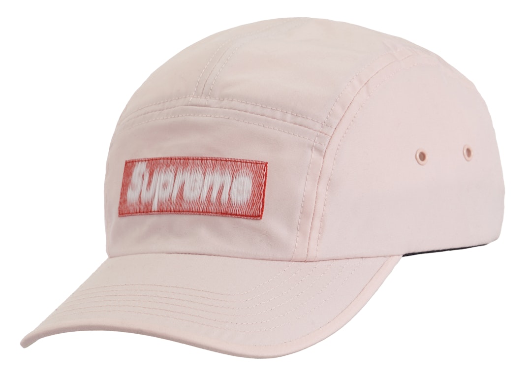 Pre-owned Supreme Reversed Label Camp Cap Pink