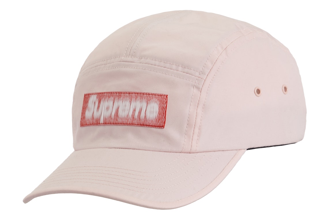 Pre-owned Supreme Reversed Label Camp Cap Pink