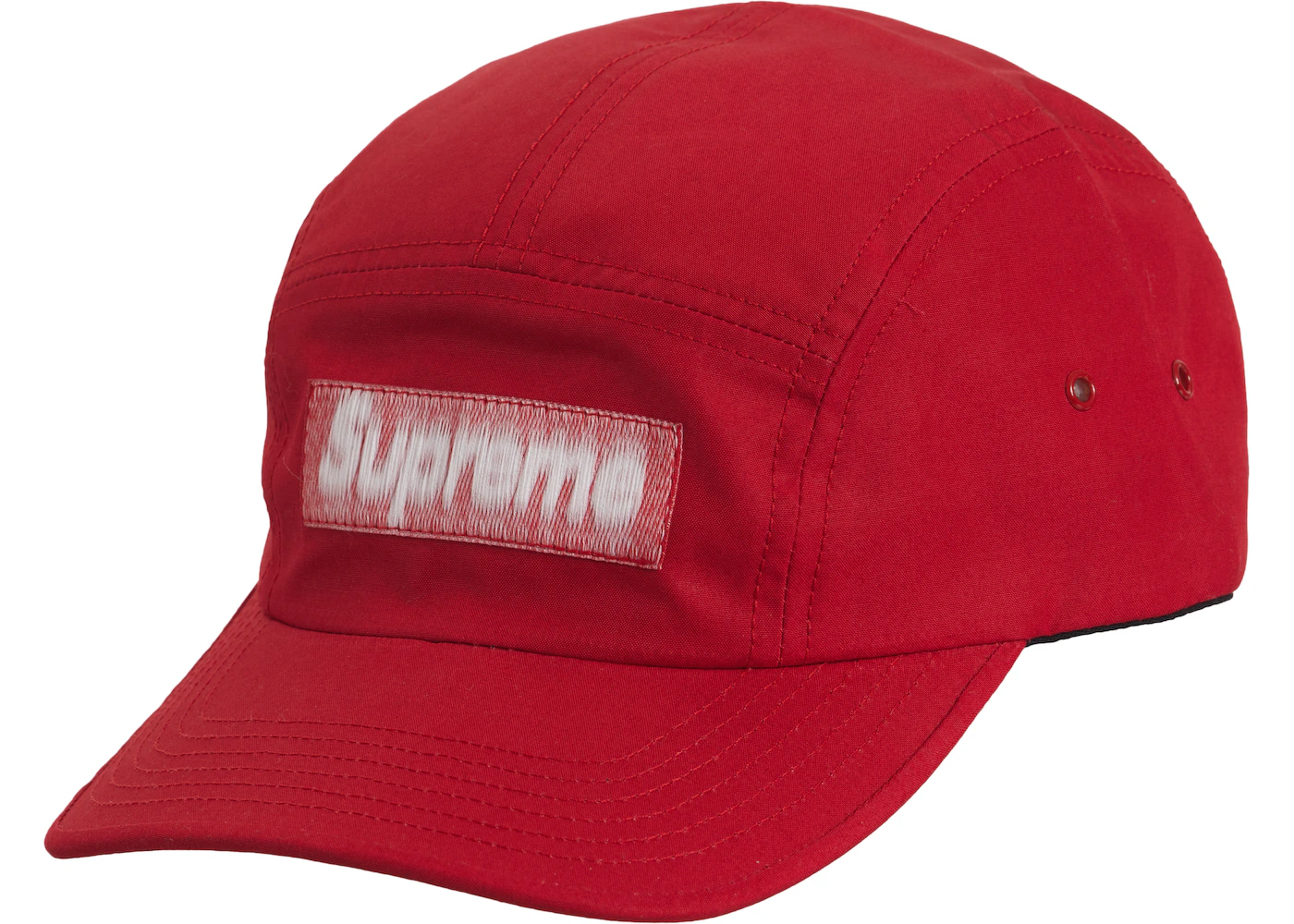 Supreme Reversed Label Camp Cap Red - SS21 - US