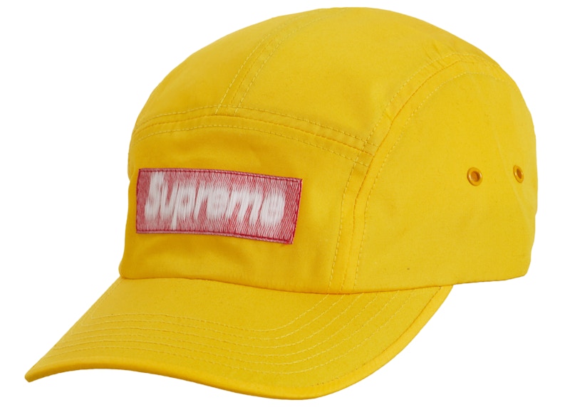 Supreme Reversed Label Camp Cap Yellow - SS21 - US