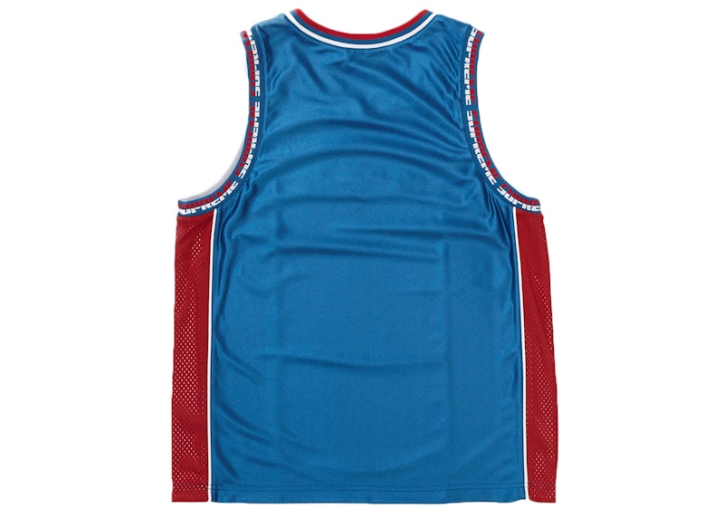 Supreme Reversible Basketball Jersey Royal Men's - SS22 - GB