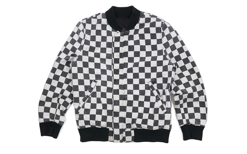 Supreme Reversible Checkered Ma-1 Bomber Black Men's - SS16 - US