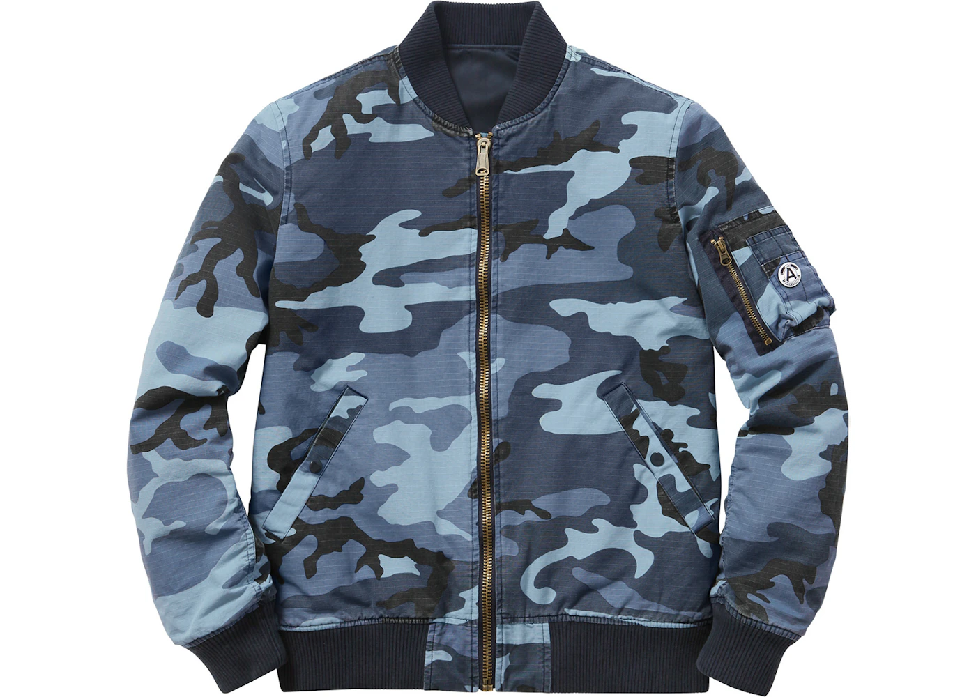 Supreme camo bomber jacket Clearance