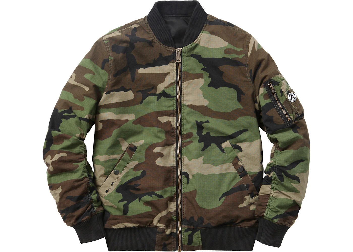 Supreme camo bomber jacket Clearance