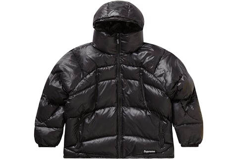 Supreme Reversible Featherweight Down Puffer Jacket Black Men's