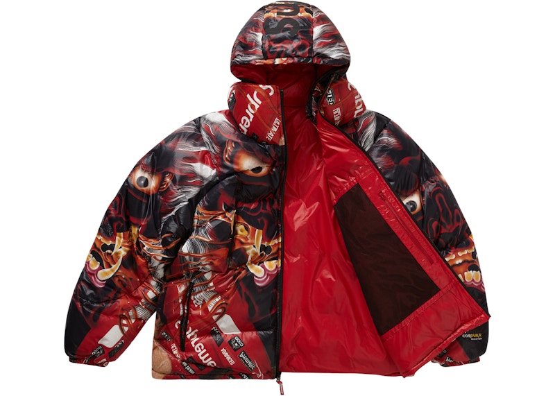 Supreme Reversible Featherweight Down Puffer Jacket Red Men's