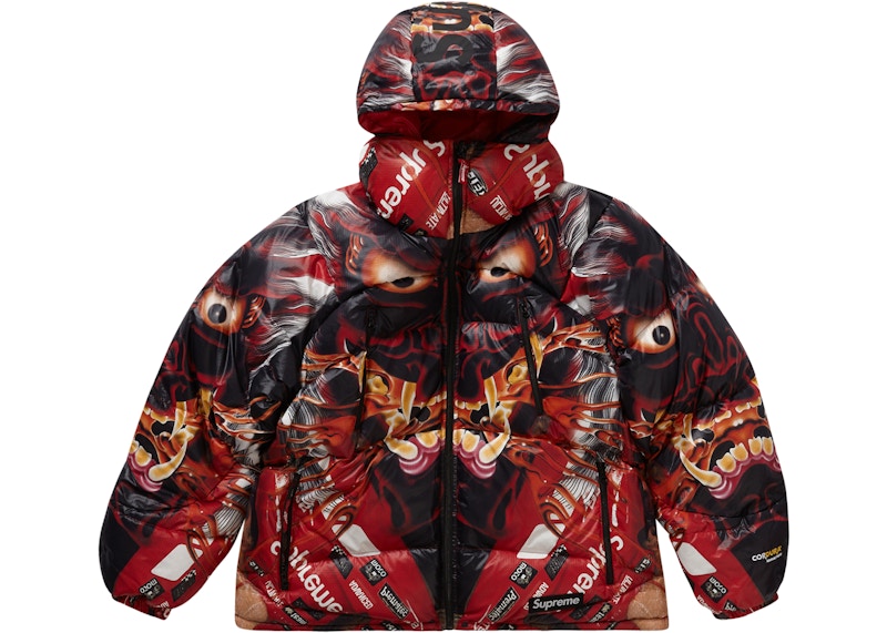 Supreme Reversible Featherweight Down Puffer Jacket Red Men s