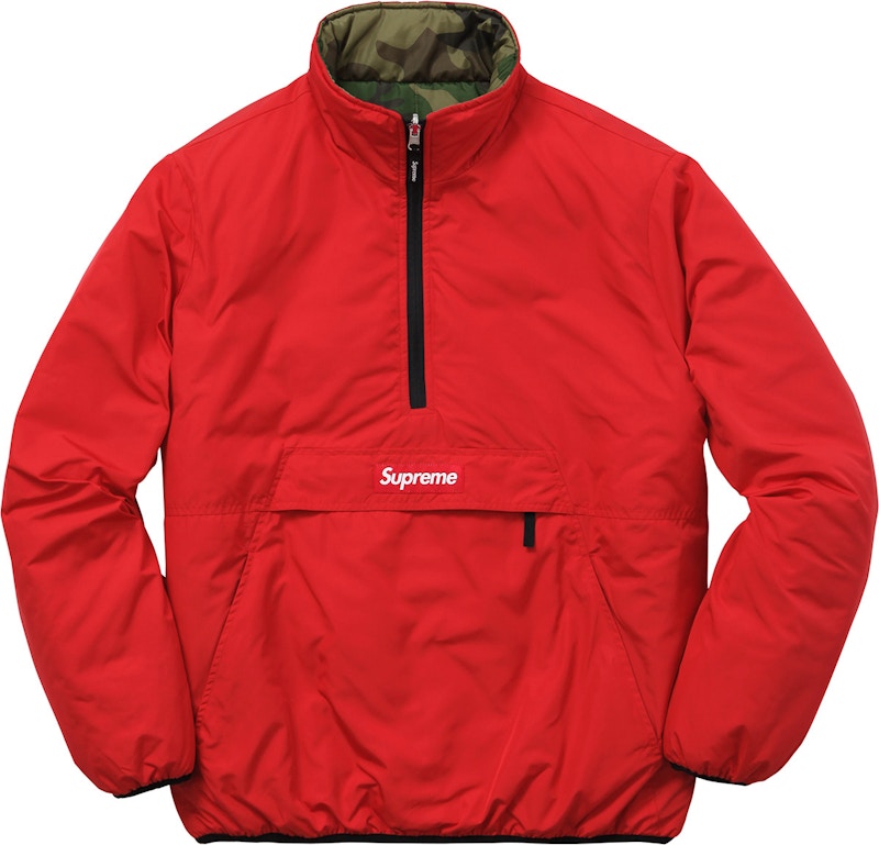 Supreme Reversible Pullover Red Men