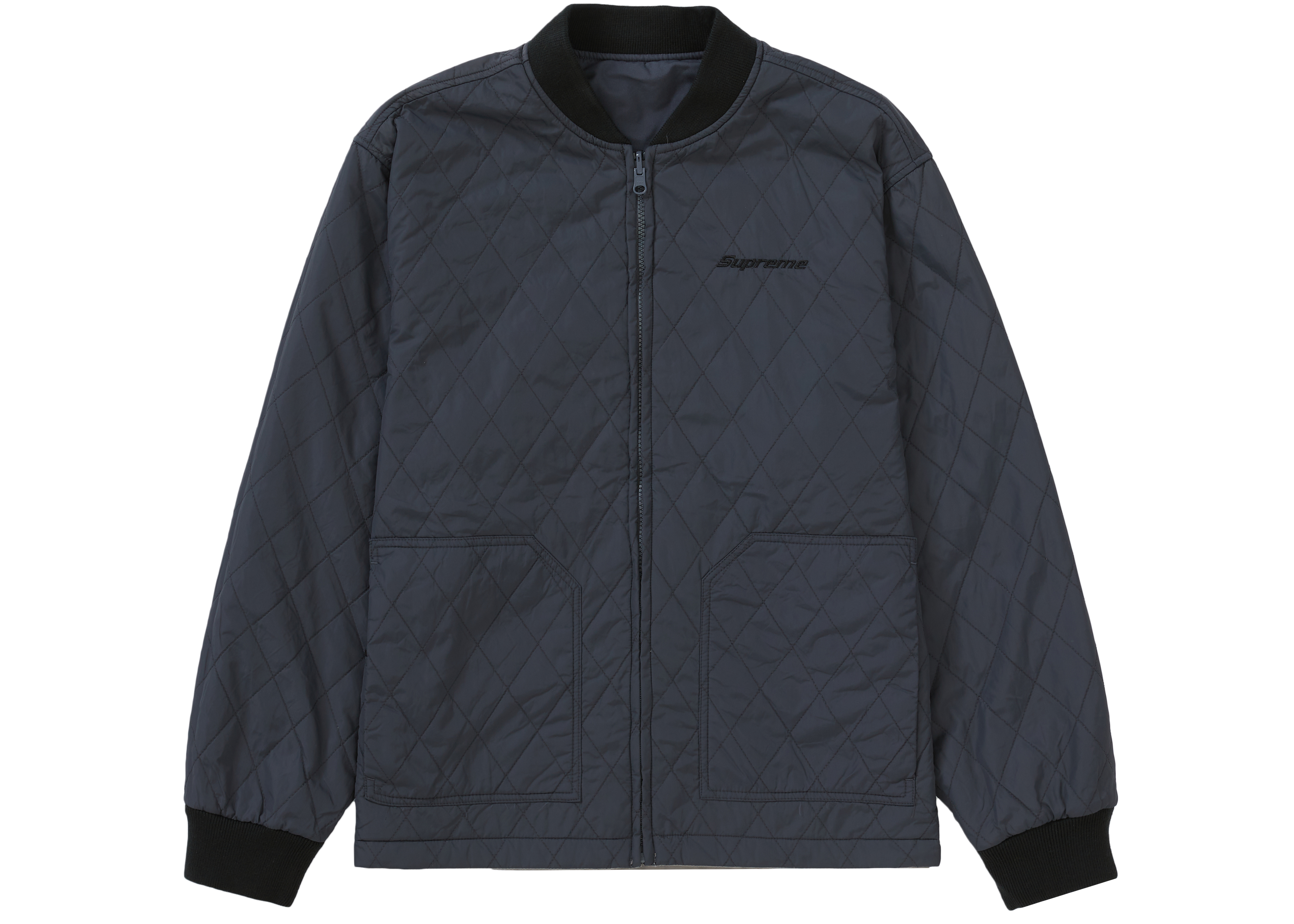 Supreme Reversible Tech Work Jacket Grey