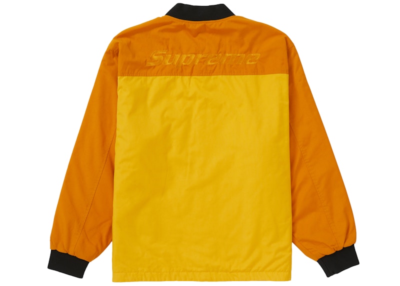 Supreme Reversible Tech Work Jacket Mustard Men's - SS21 - US