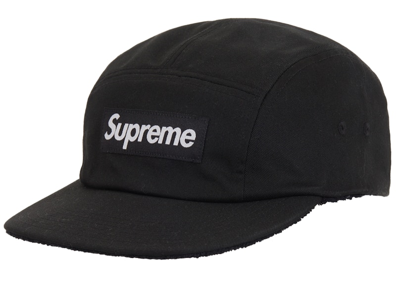 Supreme Reversible Terry Camp Cap Black - SS25 - JP