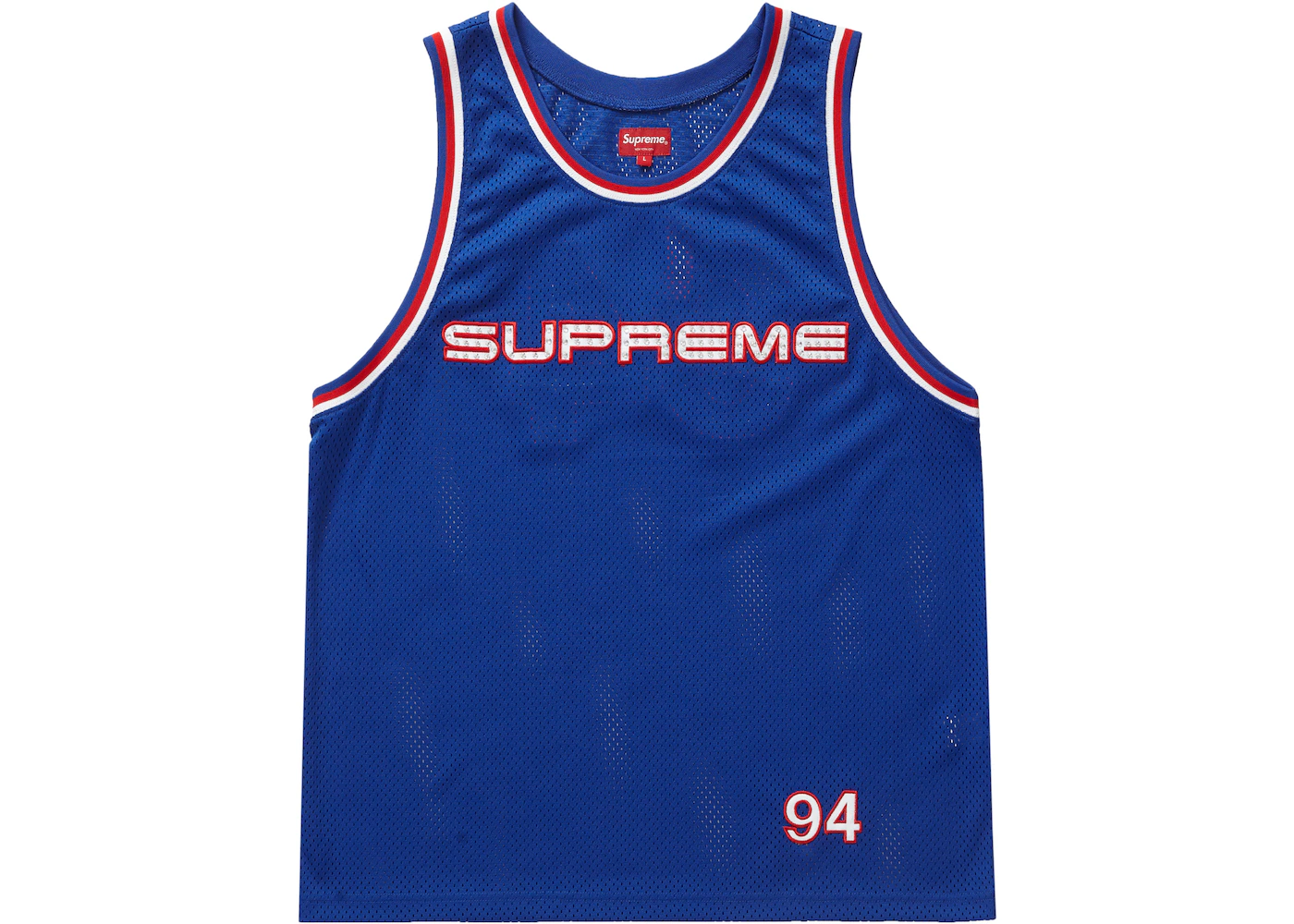supreme rhinestone basketball jersey