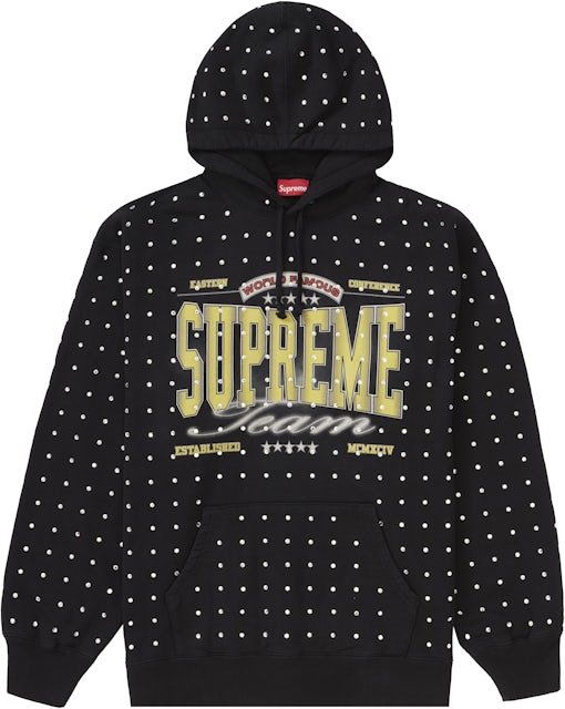 supreme black hoodie