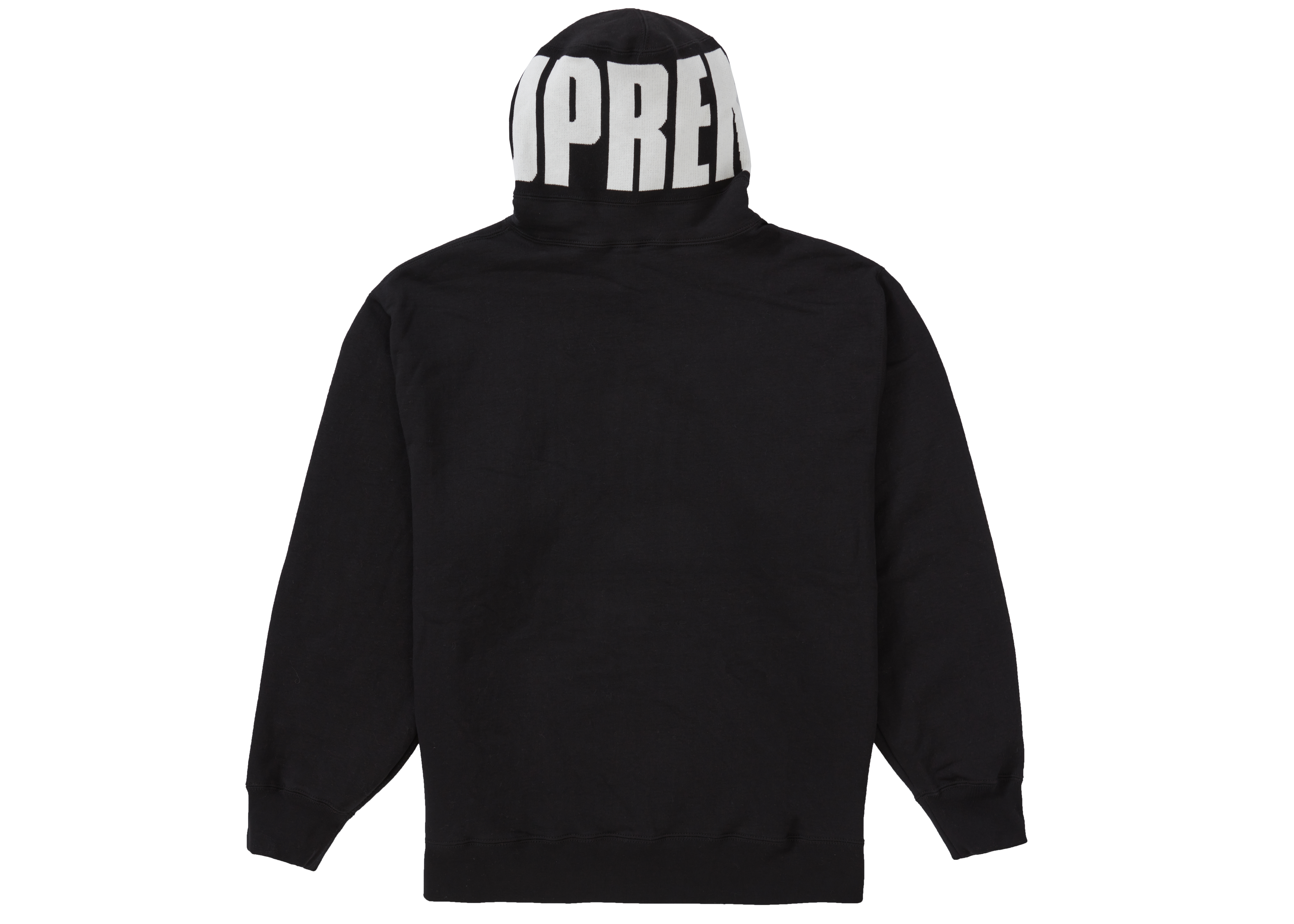 Supreme rib hooded sweatshirt size:L