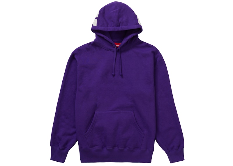 Supreme rib hooded online sweatshirt